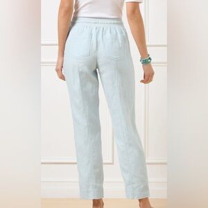 Patagonia‎ linen blend cropped pants. Women size M. Blue